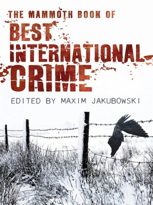 cover image of The Mammoth Book Best International Crime